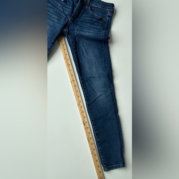 Banana Republic Premium Denim Skinny Stretch Dark Wash Blue Jeans Women’s 26 - Picture 6 of 7